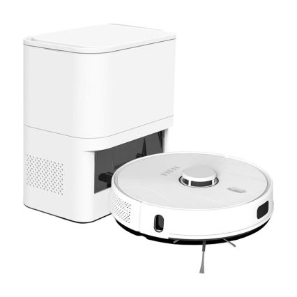 TESLA Electronics RoboStar - Интелигентна прахосмукачка робот 2в1 2600 mAh Wi-Fi бял