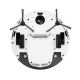 TESLA Electronics RoboStar - Интелигентна прахосмукачка робот 2в1 2500 mAh Wi-Fi Tuya бял + дистанционно управление