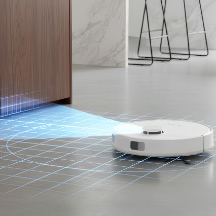 TESLA Electronics RoboStar - Интелигентна роботизирана прахосмукачка 3 в 1 3200 mAh Wi-Fi бяла