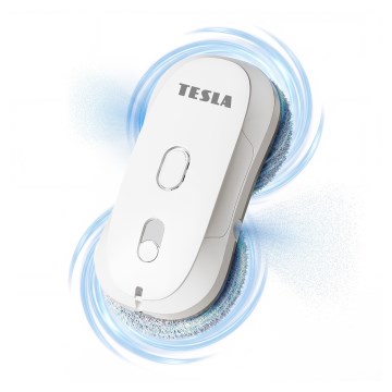TESLA Electronics RoboStar - Почиствач за прозорци с пулверизатор за вода 72W/230V/500 mAh + дистанционно управление