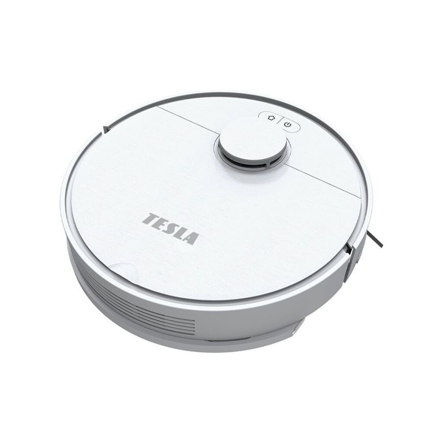 TESLA Electronics RoboStar - Умен роботизиран прахосмукач 2в1 2550 mAh Wi-Fi бял