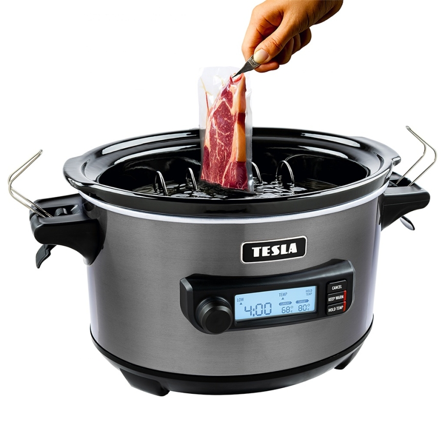TESLA Electronics SlowCook - Бавна тенджера 5,6 л 290W/230V