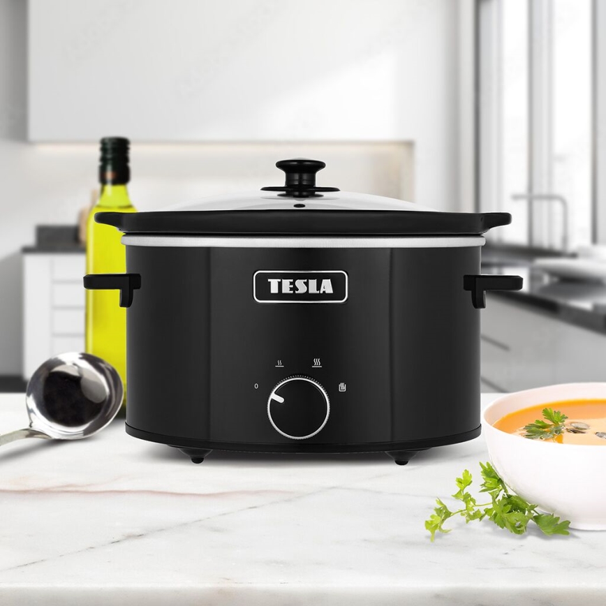 TESLA Electronics SlowCook - Уред за бавно готвене 3,5 l 200W/230V