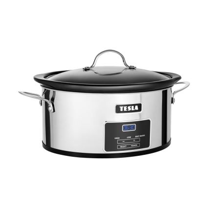 TESLA Electronics SlowCook - Уред за бавно готвене 5,6 l 250W/230V