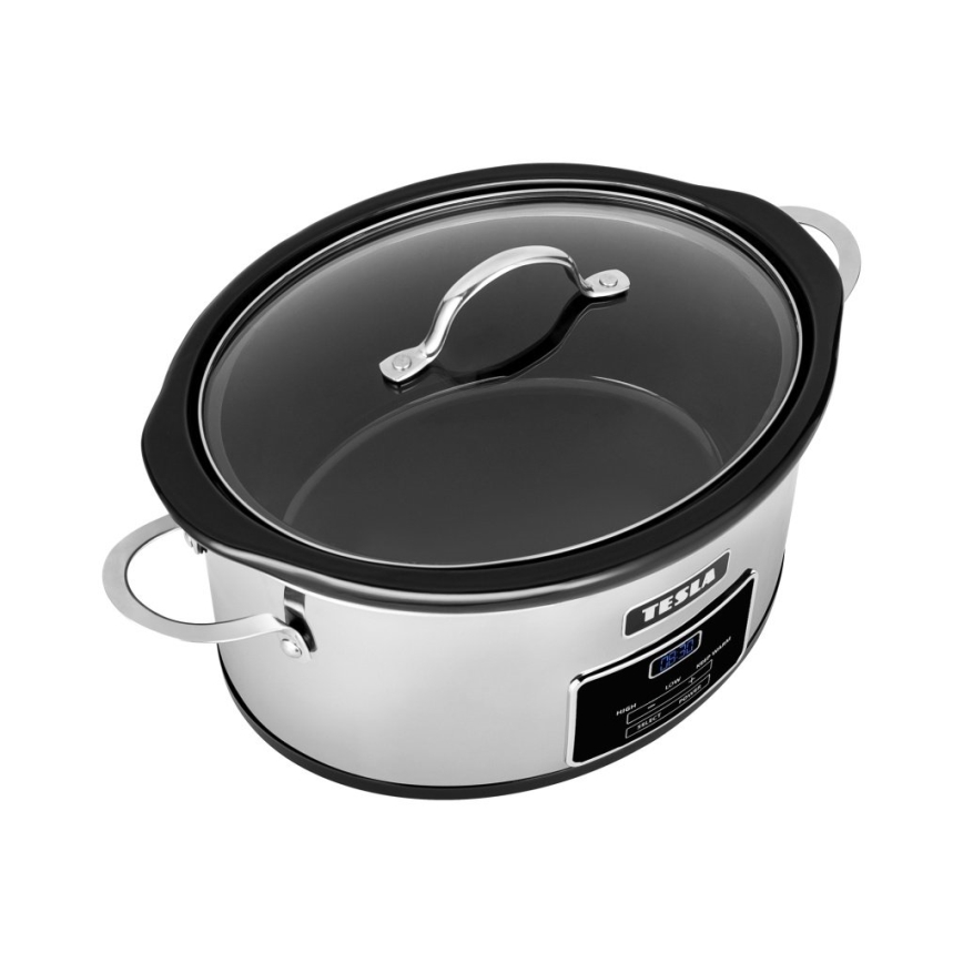TESLA Electronics SlowCook - Уред за бавно готвене 5,6 l 250W/230V