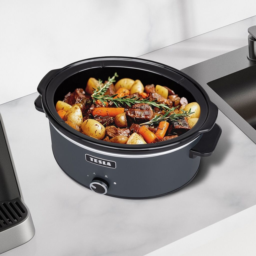 TESLA Electronics SlowCook - Уред за бавно готвене 6,5 l 270W/230V