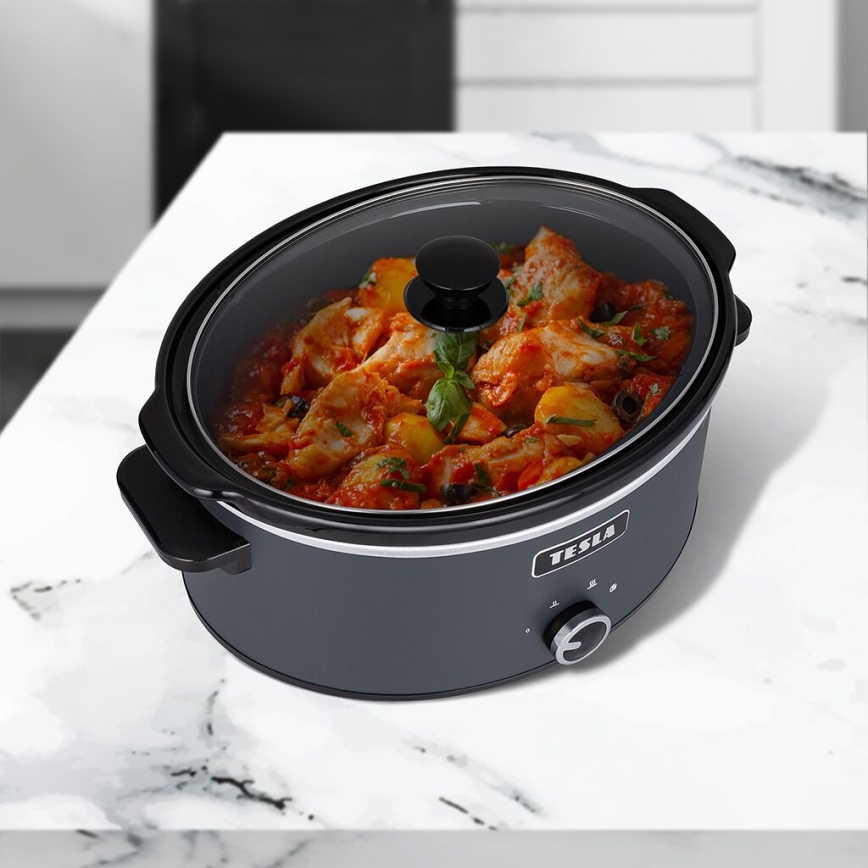 TESLA Electronics SlowCook - Уред за бавно готвене 6,5 l 270W/230V