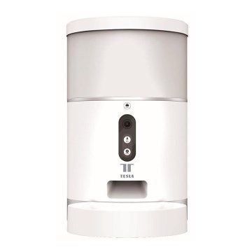 TESLA Smart - Автоматична смарт хранилка с камера за домашни любимци 4 l 5V/3xLR20 Wi-Fi