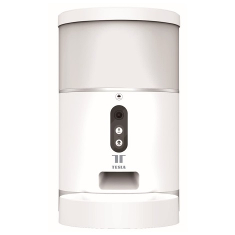 Tesla - Смарт автоматична хранилка с камера за домашни любимци 4 л 5V/3xLR20 Wi-Fi