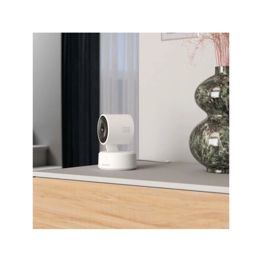 TESLA Smart - Интелигентен IP камера 360 3MPx 5V Wi-Fi