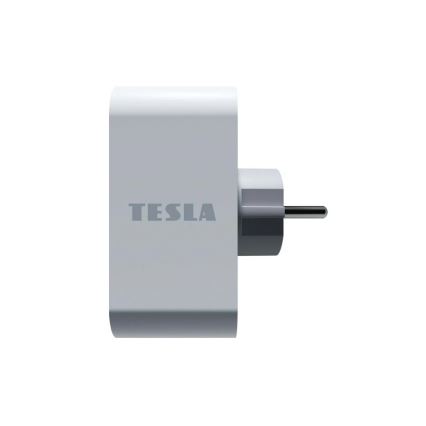 TESLA Smart - Интелигентен разклонител за контакти 2x16A/230V Тип F Wi-Fi Tuya