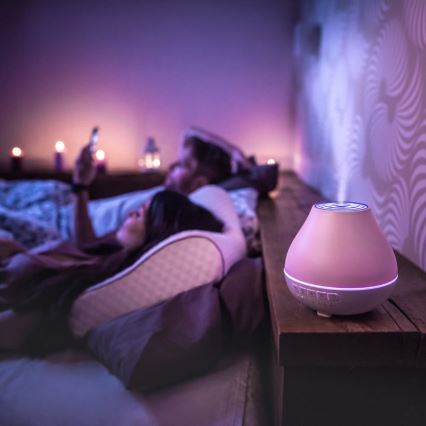 TESLA Smart - LED Смарт арома овлажнител с подсветка LED/10W/24V Wi-Fi