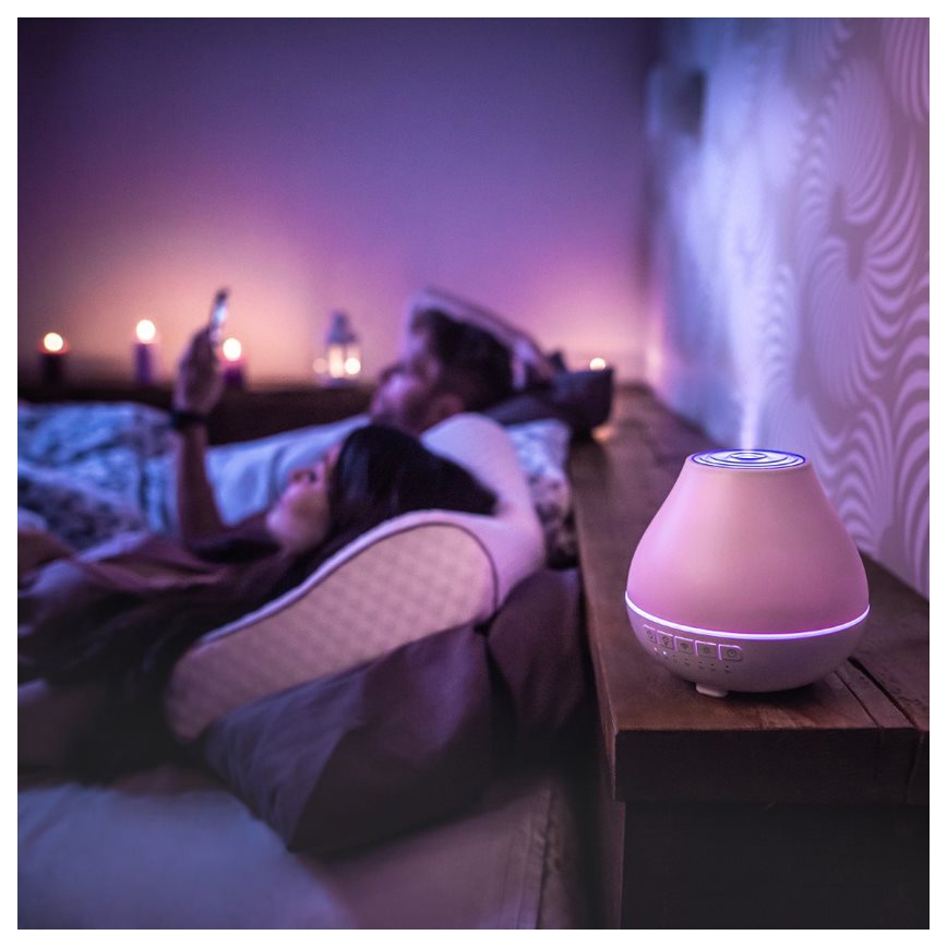 TESLA Smart - LED Смарт арома овлажнител с подсветка LED/10W/24V Wi-Fi