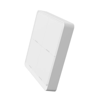 TESLA Smart - Смарт безжичен домашен превключвател 4P 1xCR2430 ZigBee