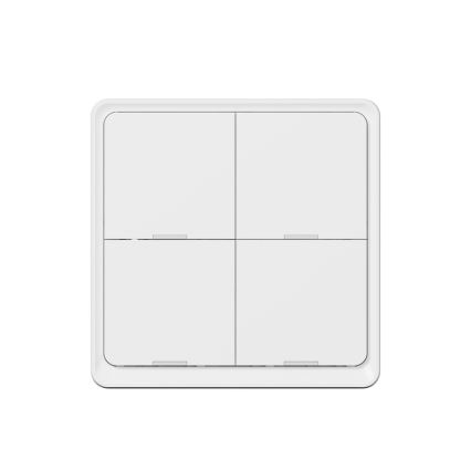 TESLA Smart - Смарт безжичен домашен превключвател 4P 1xCR2430 ZigBee