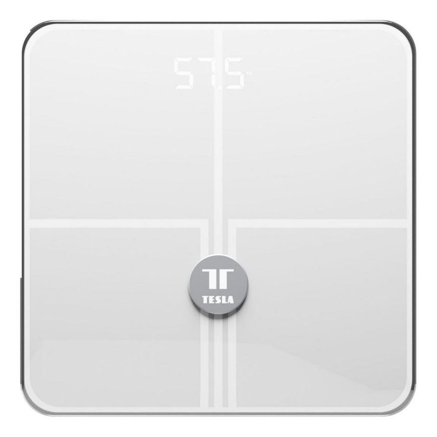 TESLA Smart - Смарт кантар Style 3xAAA Wi-Fi