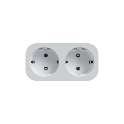 TESLA Smart - Умен разклонител 2x16A/230V Тип F Wi-Fi Tuya