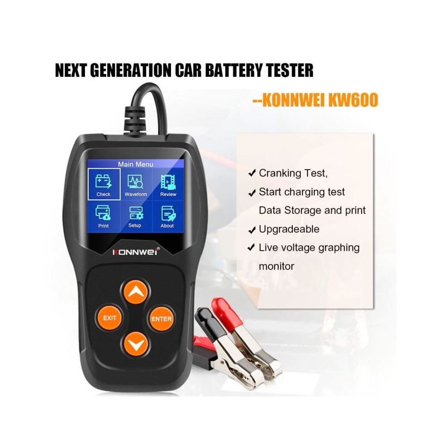 Тестер за батерии 12V