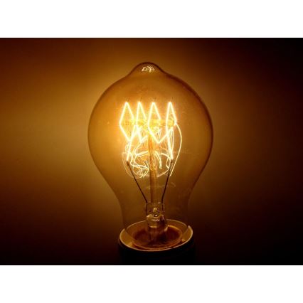 Тежкотоварна декоративна димируема крушка SCROBB A19 E27/60W/230V 2200K