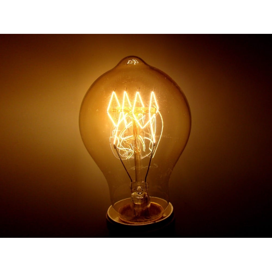 Тежкотоварна декоративна димируема крушка SCROBB A19 E27/60W/230V 2200K
