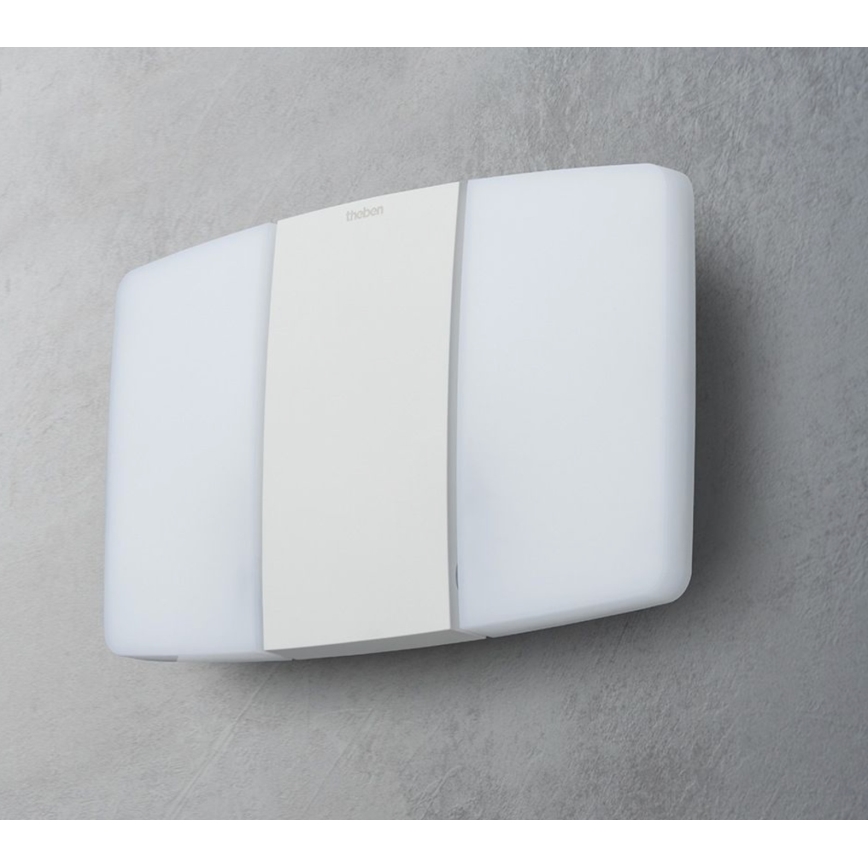 theben - LED стенен прожектор 2xLED/10W/230V бял IP55