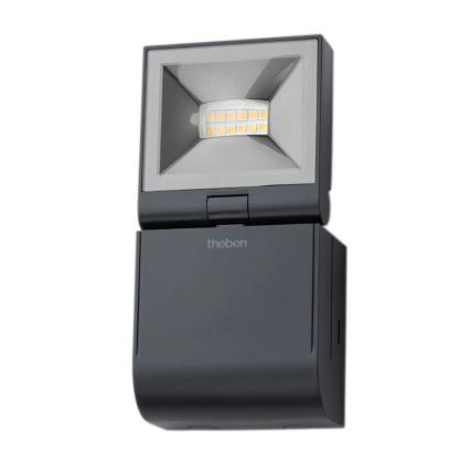theben - LED стенен прожектор LED/10W/230V черен IP55