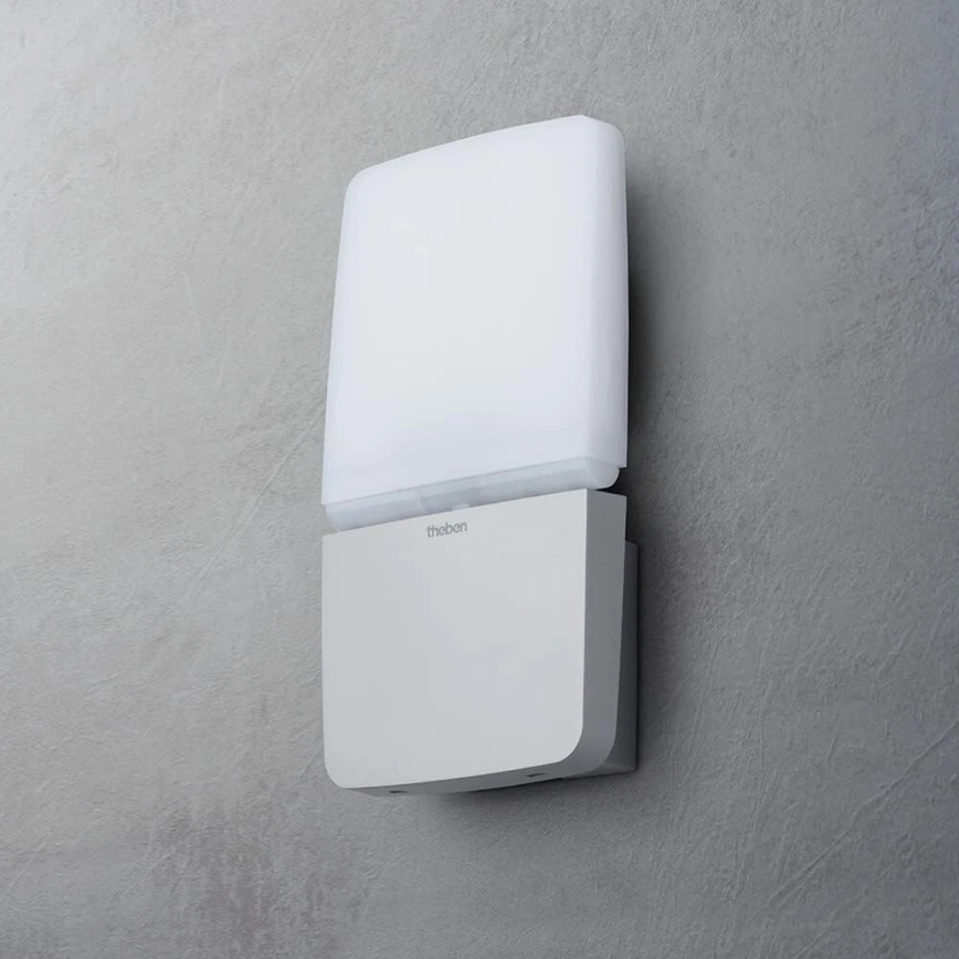 theben - Стенен LED прожектор LED/11W/230V сребрист IP55