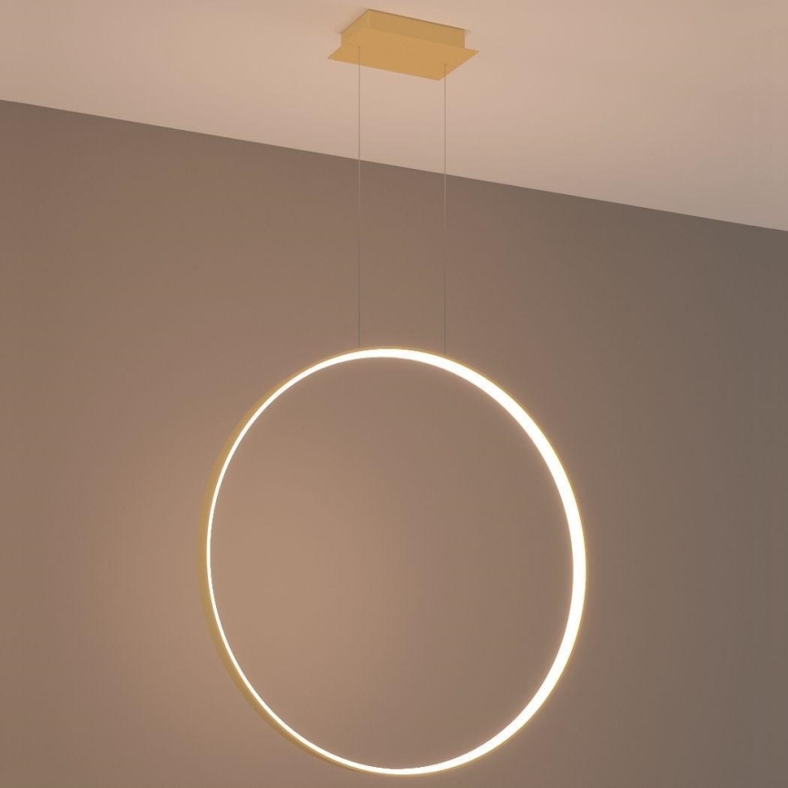 Thoro TH.175 - LED Пендел RIO LED/50W/230V CRI 90 3000K Ø 78 cm златист