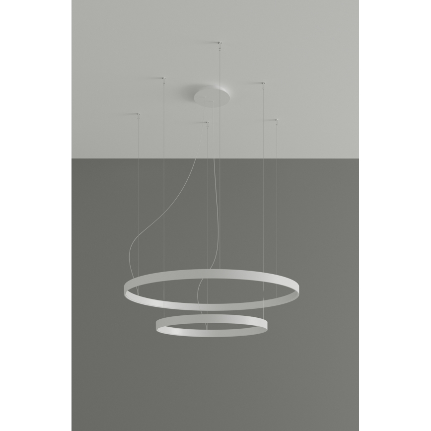 Thoro TH.176 - LED Пендел RIO LED/80W/230V CRI 90 3000K бял