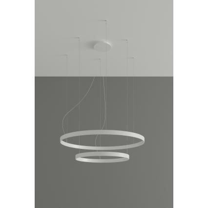Thoro TH.178 - LED Пендел RIO LED/80W/230V CRI 95 4000K бял