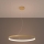 Thoro TH.216 - LED Пендел RIO LED/30W/230V CRI 90 3000K Ø 55 cm златист