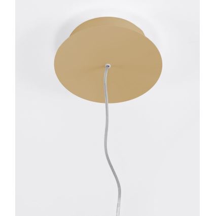 Thoro TH.216 - LED Пендел RIO LED/30W/230V CRI 90 3000K Ø 55 cm златист
