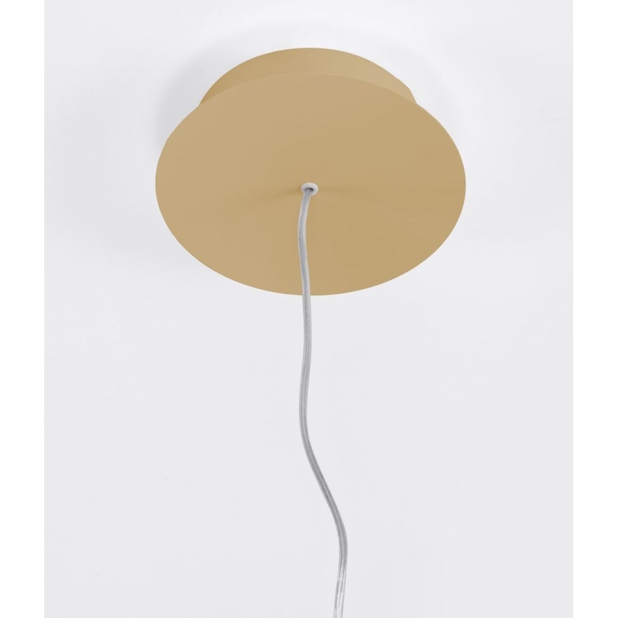 Thoro TH.216 - LED Пендел RIO LED/30W/230V CRI 90 3000K Ø 55 cm златист