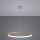 Thoro TH.217 - LED Пендел RIO LED/30W/230V CRI 95 4000K Ø 55 cm златист