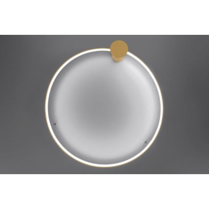 Thoro TH.223 - LED Плафониера RIO LED/30W/230V CRI 95 4000K Ø 55 cm златист