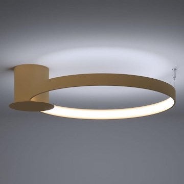 Thoro TH.223 - LED Плафониера RIO LED/30W/230V CRI 95 4000K Ø 55 cm златист