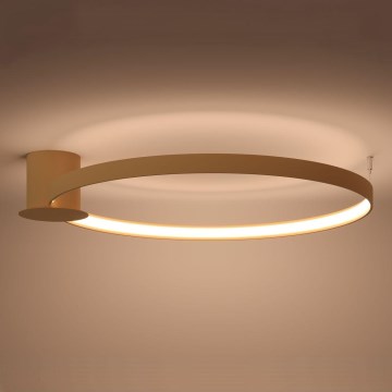 Thoro TH.224 - LED Плафониера RIO LED/50W/230V CRI 90 3000K Ø 78 cm златист