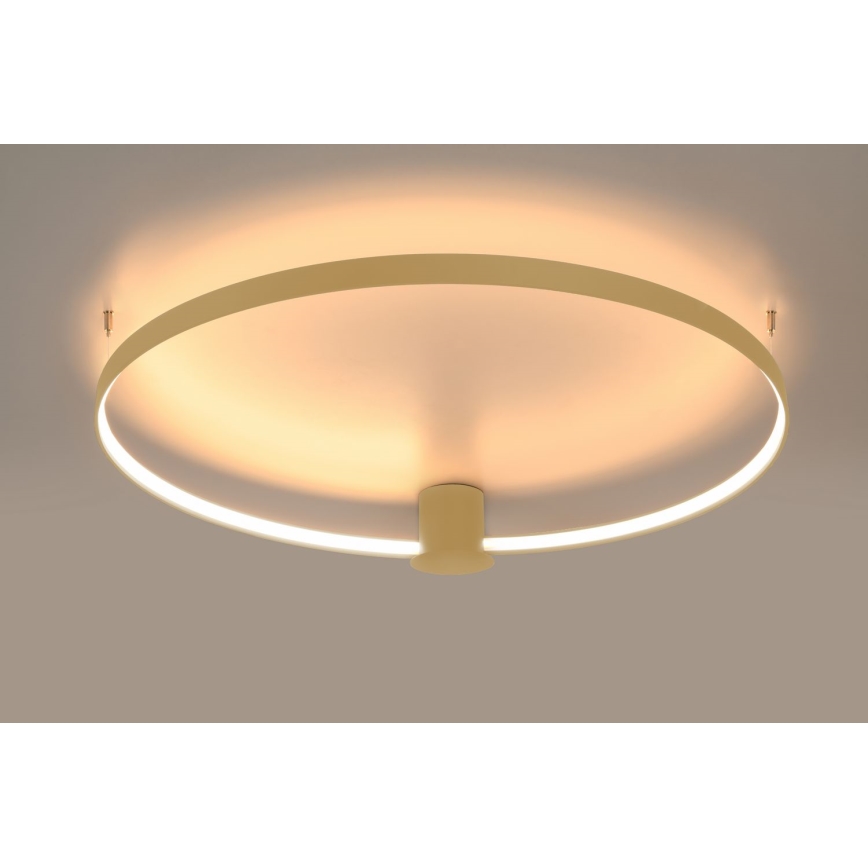 Thoro TH.224 - LED Плафониера RIO LED/50W/230V CRI 90 3000K Ø 78 cm златист