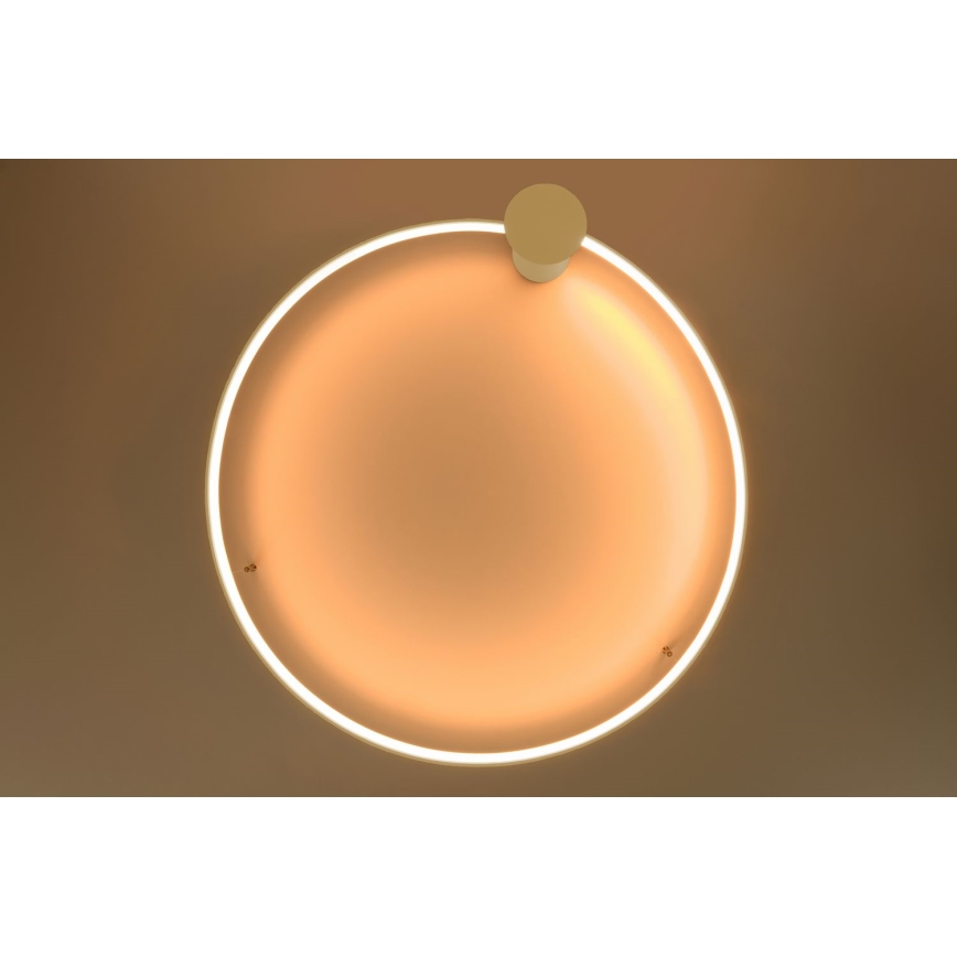 Thoro TH.224 - LED Плафониера RIO LED/50W/230V CRI 90 3000K Ø 78 cm златист