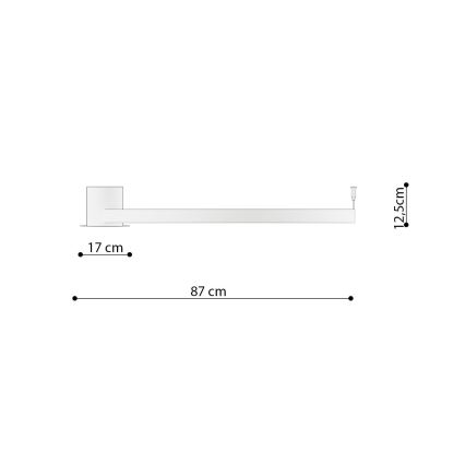 Thoro TH.224 - LED Плафониера RIO LED/50W/230V CRI 90 3000K Ø 78 cm златист