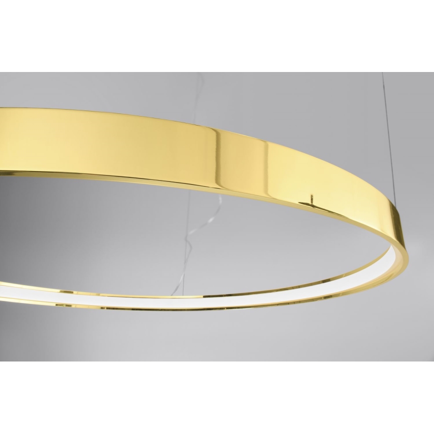 Thoro TH.246 - LED Пендел RIO LED/50W/230V CRI 90 3000K Ø 78 cm златист