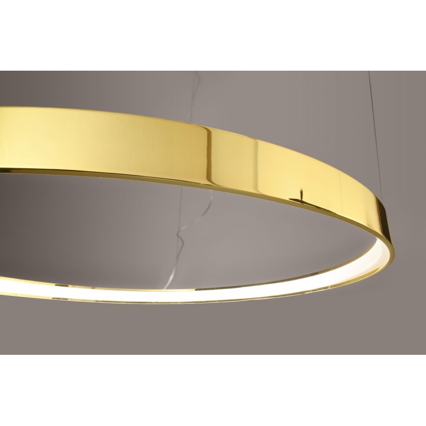 Thoro TH.246 - LED Пендел RIO LED/50W/230V CRI 90 3000K Ø 78 cm златист