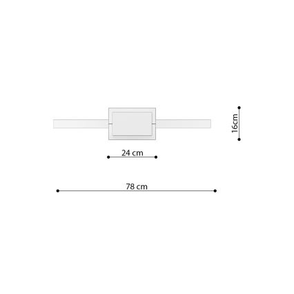 Thoro TH.248 - LED Пендел RIO LED/50W/230V CRI 90 3000K Ø 78 cm златист