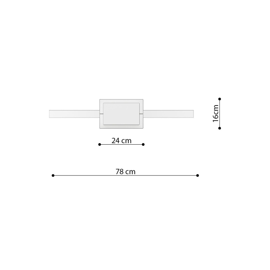 Thoro TH.248 - LED Пендел RIO LED/50W/230V CRI 90 3000K Ø 78 cm златист