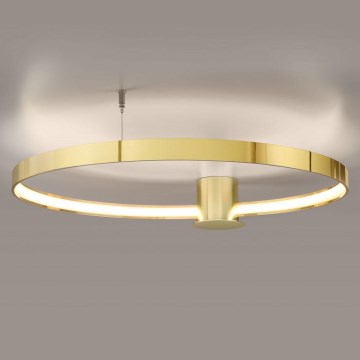Thoro TH.252 - LED Плафониера RIO LED/50W/230V CRI 90 3000K Ø 78 cm златист