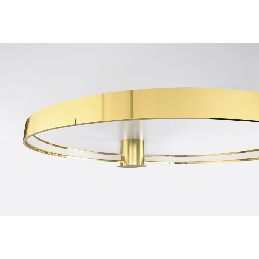 Thoro TH.252 - LED Плафониера RIO LED/50W/230V CRI 90 3000K Ø 78 cm златист