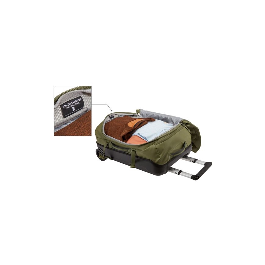 Thule TL-TCCO122O - Спортна чанта с колелца Chasm 40 л зелена