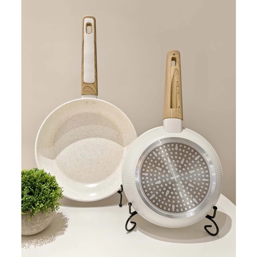 Тиган BIANCO 20 см кремав/кафяв