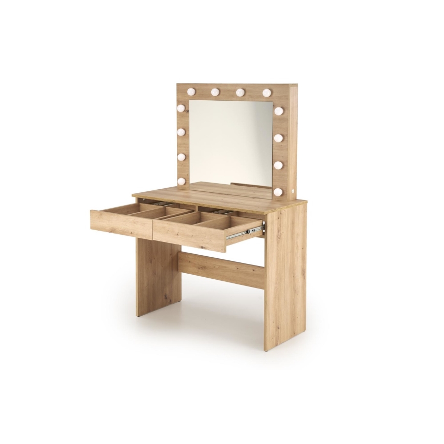 Тоалетна масичка AMORIO дъб Artisan