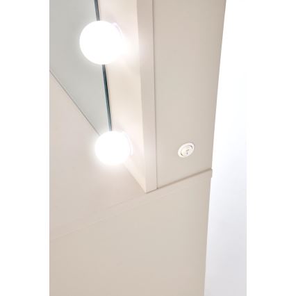 Тоалетка AMORIO 120x55 cm, цвят кашмир